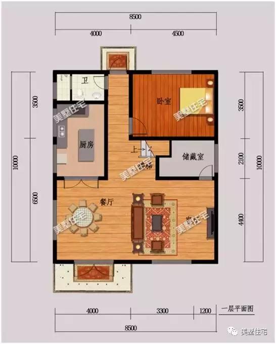 分享5套經(jīng)典美觀的戶型，準(zhǔn)備建房的可以留作借鑒。