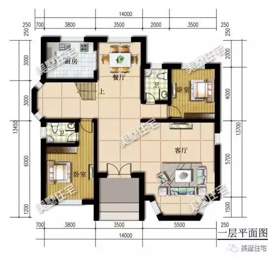 分享5套經(jīng)典美觀的戶型，準(zhǔn)備建房的可以留作借鑒。