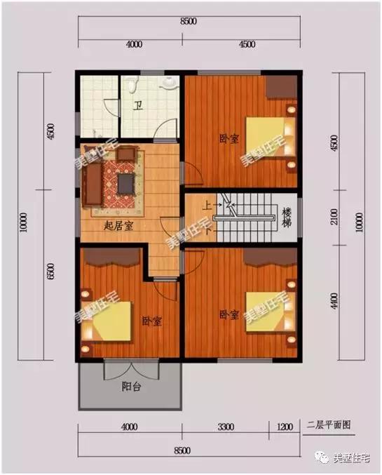 分享5套經(jīng)典美觀的戶型，準(zhǔn)備建房的可以留作借鑒。
