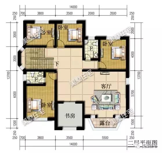5套經(jīng)典美觀的戶型，主體只需30來萬，感覺自己就是人生贏家