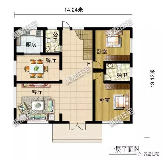 5套經(jīng)典美觀的戶型，主體只需30來萬，感覺自己就是人生贏家