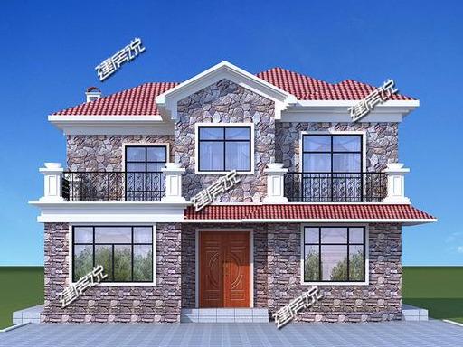 30萬就能蓋的二層別墅，外觀真是漂亮極了，看一眼就驚艷！