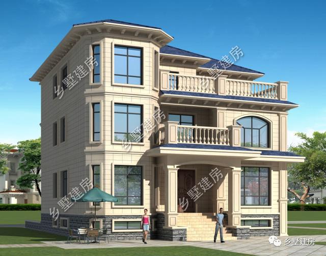 帶半地下室的三層豪華別墅，帶音樂室+健身房+酒窖，很多路人經(jīng)過也都會(huì)停下駐足觀賞，