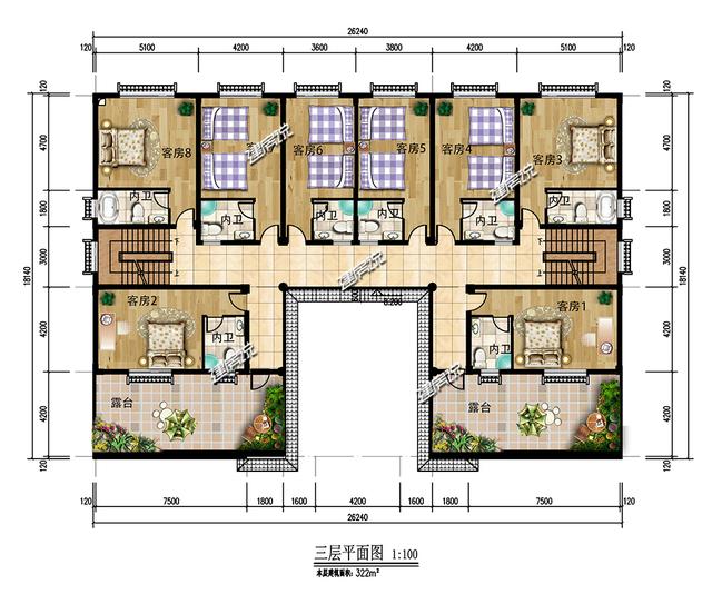 最美四合院別墅設(shè)計(jì)圖，給辛苦一輩子的父母，十里八鄉(xiāng)都來賀