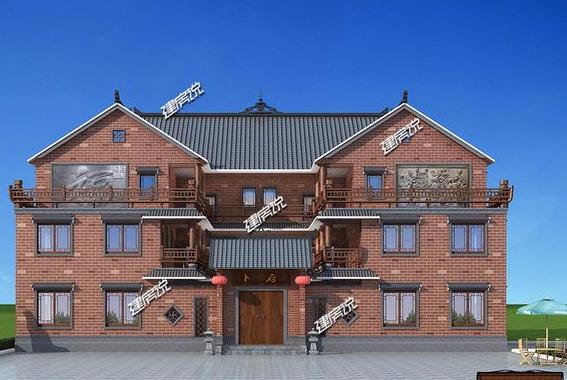 最美四合院別墅設(shè)計(jì)圖，給辛苦一輩子的父母，十里八鄉(xiāng)都來賀