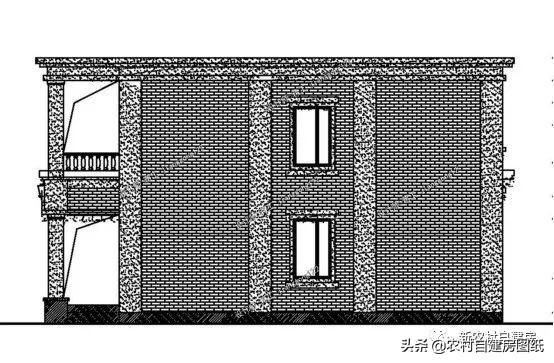 平屋頂別墅設(shè)計圖，最適合北方，60萬甩手入住，南方人看了也要爭著建
