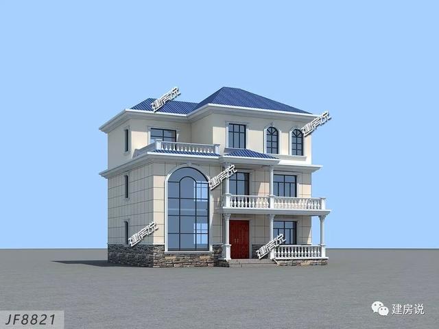 139㎡的三層別墅設(shè)計(jì)圖，實(shí)用性很強(qiáng)，建了越住越順心