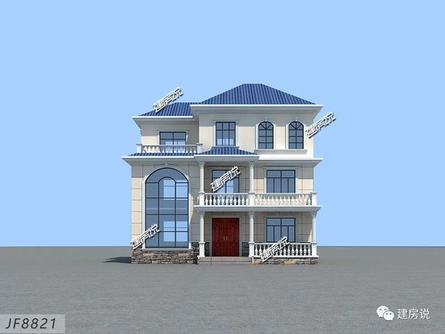 139㎡的三層別墅設(shè)計(jì)圖，實(shí)用性很強(qiáng)，建了越住越順心