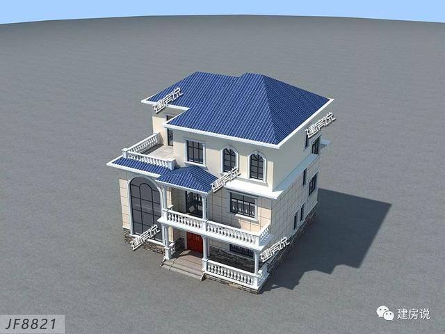 139㎡的三層別墅設(shè)計(jì)圖，實(shí)用性很強(qiáng)，建了越住越順心