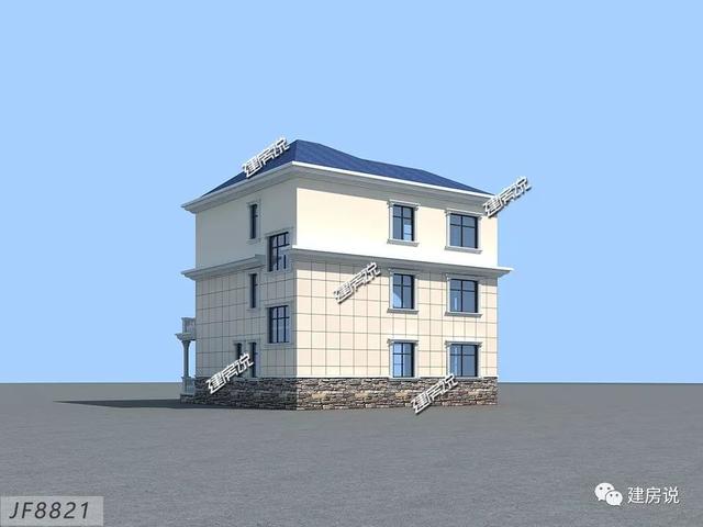 139㎡的三層別墅設(shè)計(jì)圖，實(shí)用性很強(qiáng)，建了越住越順心