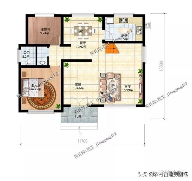 2024年農(nóng)村別墅的王者是哪款？推薦本款別墅設(shè)計(jì)圖，您值得建造！