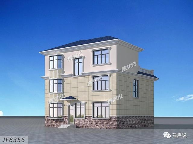 三層精美別墅設(shè)計(jì)圖，花自己的錢，建漂亮的別墅，過瀟灑的生活