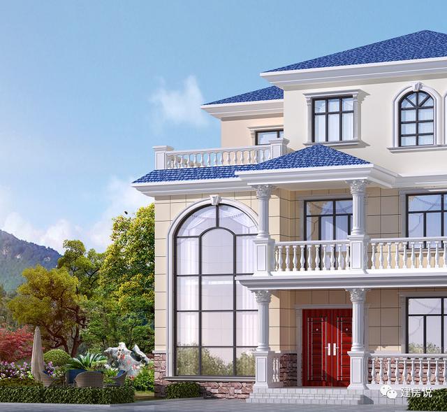 三層精美別墅設(shè)計(jì)圖，花自己的錢，建漂亮的別墅，過瀟灑的生活