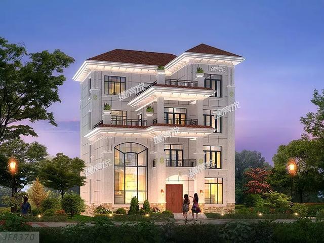 兩款農(nóng)村別墅設(shè)計(jì)圖，100平米左右，歐式和現(xiàn)代風(fēng)格，總有一套適合你！