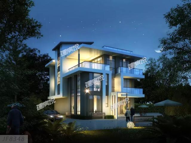 兩款農(nóng)村別墅設(shè)計(jì)圖，100平米左右，歐式和現(xiàn)代風(fēng)格，總有一套適合你！