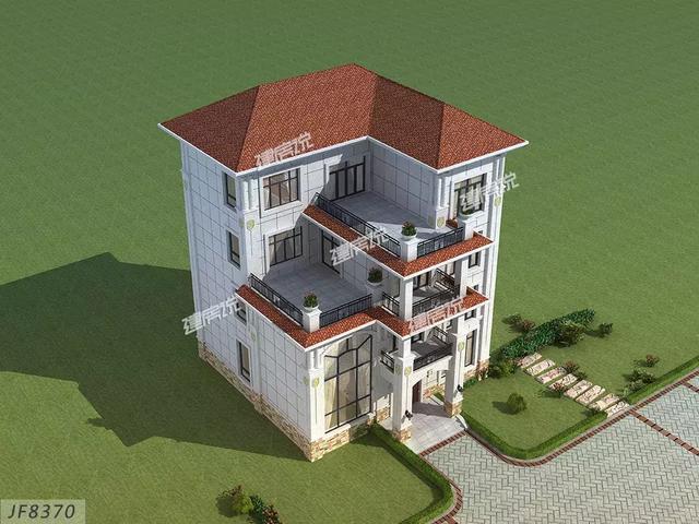 兩款農(nóng)村別墅設(shè)計(jì)圖，100平米左右，歐式和現(xiàn)代風(fēng)格，總有一套適合你！