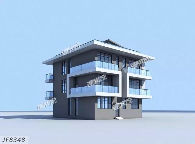 兩款農(nóng)村別墅設(shè)計(jì)圖，100平米左右，歐式和現(xiàn)代風(fēng)格，總有一套適合你！