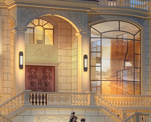 豪華別墅設(shè)計(jì)圖，江西土豪怒砸一百萬蓋別墅，可別被福建人給比了下去