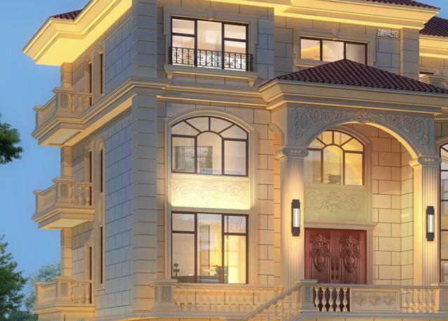 豪華別墅設(shè)計(jì)圖，江西土豪怒砸一百萬蓋別墅，可別被福建人給比了下去