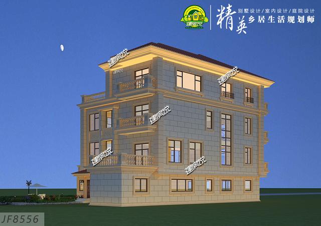 豪華別墅設(shè)計(jì)圖，江西土豪怒砸一百萬蓋別墅，可別被福建人給比了下去