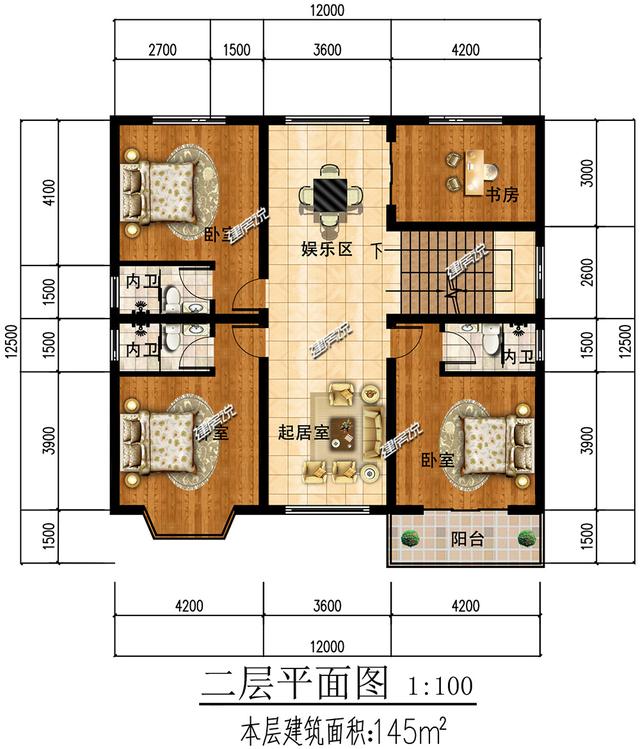 鄉(xiāng)村最漂亮獨棟別墅設計圖推薦，看完快收藏，開春就建房