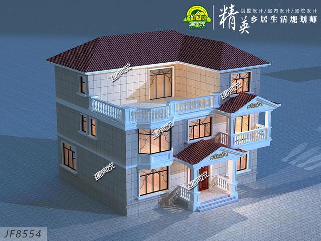 鄉(xiāng)村最漂亮獨棟別墅設計圖推薦，看完快收藏，開春就建房