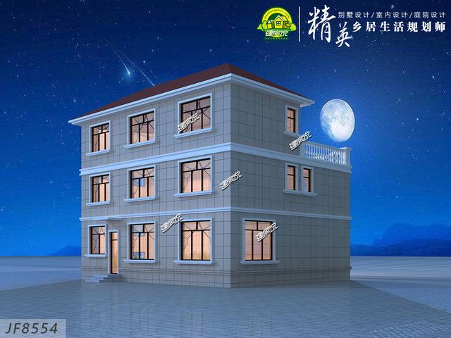 鄉(xiāng)村最漂亮獨棟別墅設計圖推薦，看完快收藏，開春就建房