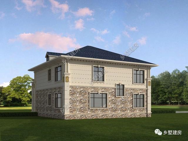 二層自建房屋設計圖，回鄉(xiāng)蓋一棟養(yǎng)老別墅，占地不大省錢又舒心