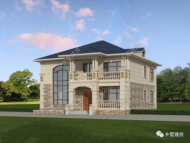 二層自建房屋設計圖，回鄉(xiāng)蓋一棟養(yǎng)老別墅，占地不大省錢又舒心