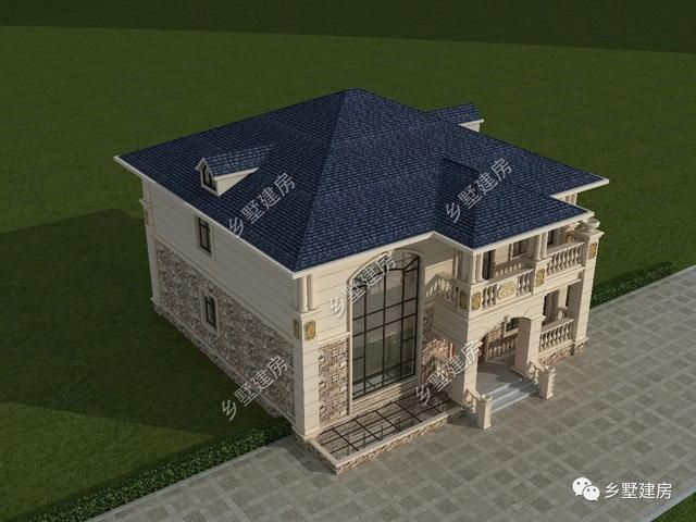 二層自建房屋設計圖，回鄉(xiāng)蓋一棟養(yǎng)老別墅，占地不大省錢又舒心