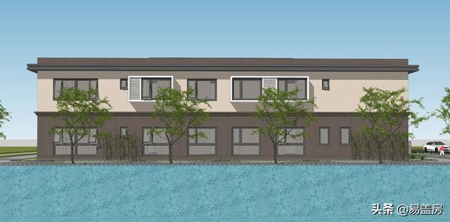 田園主題酒店設(shè)計(jì)圖紙，兩層蓋出5層的豐富功能