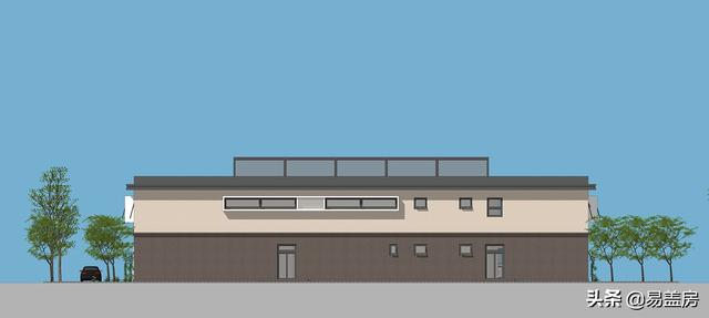 田園主題酒店設(shè)計(jì)圖紙，兩層蓋出5層的豐富功能