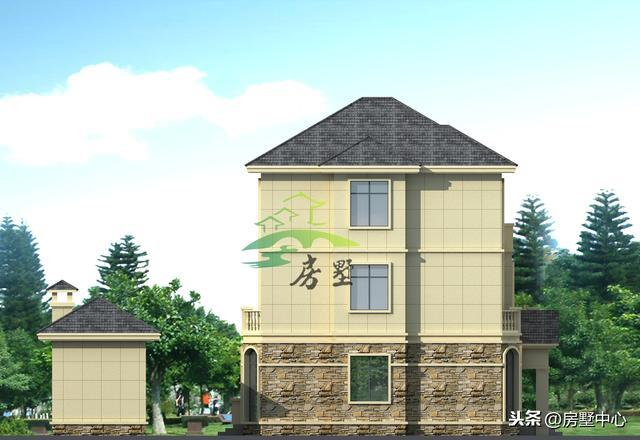 八角窗設計的客廳餐廳別墅設計圖，體驗不一樣的生活環(huán)境