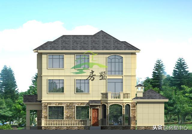 八角窗設計的客廳餐廳別墅設計圖，體驗不一樣的生活環(huán)境