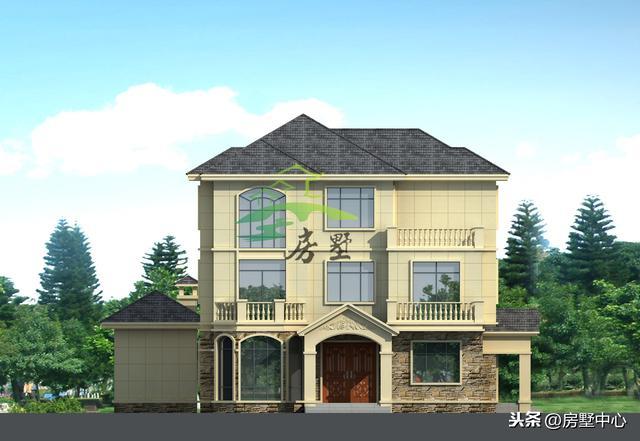 八角窗設計的客廳餐廳別墅設計圖，體驗不一樣的生活環(huán)境