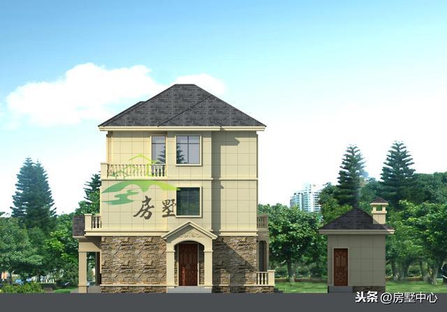 八角窗設計的客廳餐廳別墅設計圖，體驗不一樣的生活環(huán)境