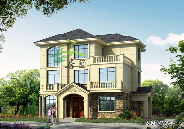 八角窗設計的客廳餐廳別墅設計圖，體驗不一樣的生活環(huán)境