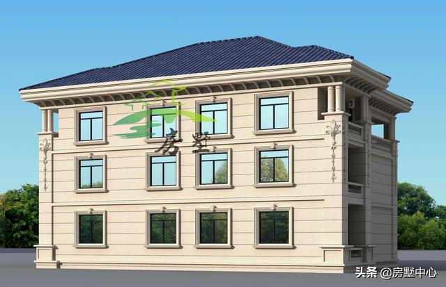 美觀別墅設(shè)計圖，堂屋的設(shè)計非常符合南方的習(xí)俗，外觀豪華大氣