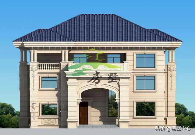 美觀別墅設(shè)計圖，堂屋的設(shè)計非常符合南方的習(xí)俗，外觀豪華大氣