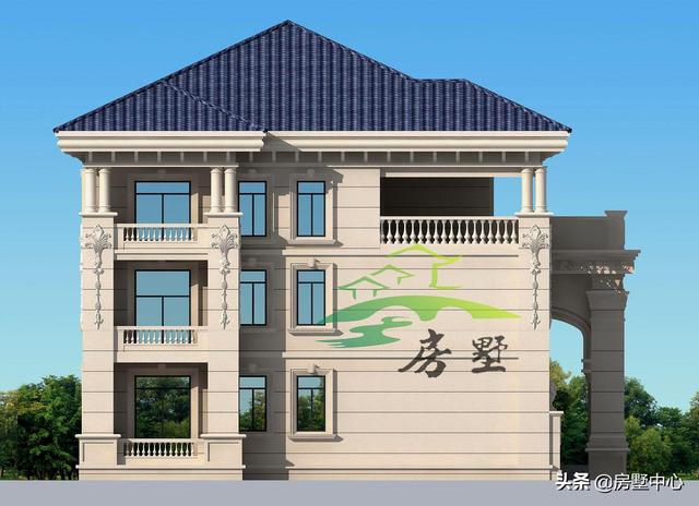 美觀別墅設(shè)計圖，堂屋的設(shè)計非常符合南方的習(xí)俗，外觀豪華大氣