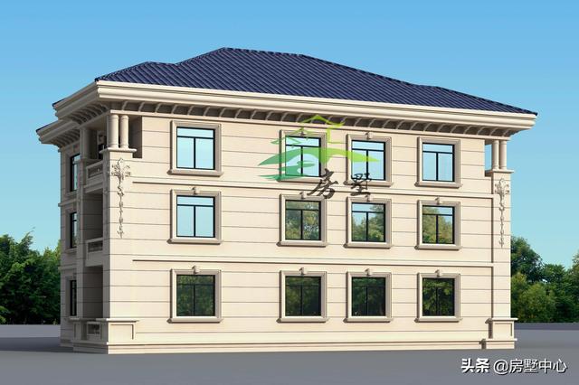 美觀別墅設(shè)計圖，堂屋的設(shè)計非常符合南方的習(xí)俗，外觀豪華大氣