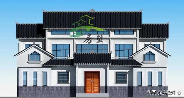 新款四合院設(shè)計圖推薦，與父母一同住在這樣的四合院里，互相照應(yīng)，生活獨立