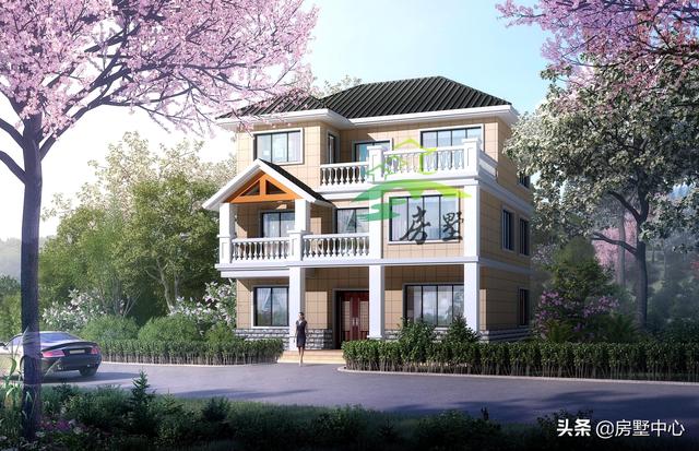 布置堂屋的歐式別墅設(shè)計圖，滿足各地的風俗習慣，讓生活更加完美