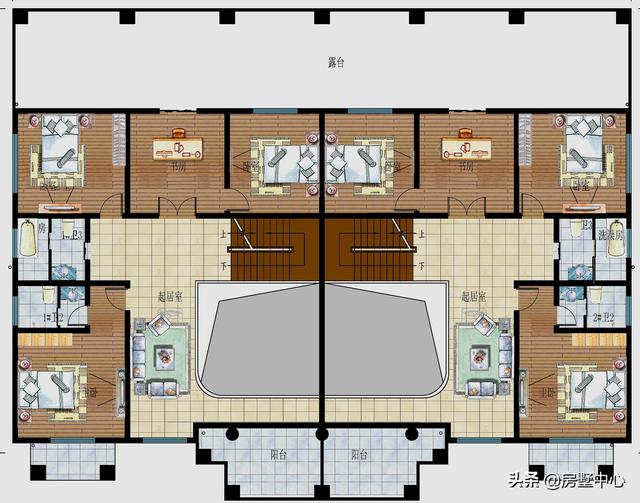 辛辛苦苦的一年過去了，兩兄弟雙拼別墅設計圖推薦，開開心心過個好年