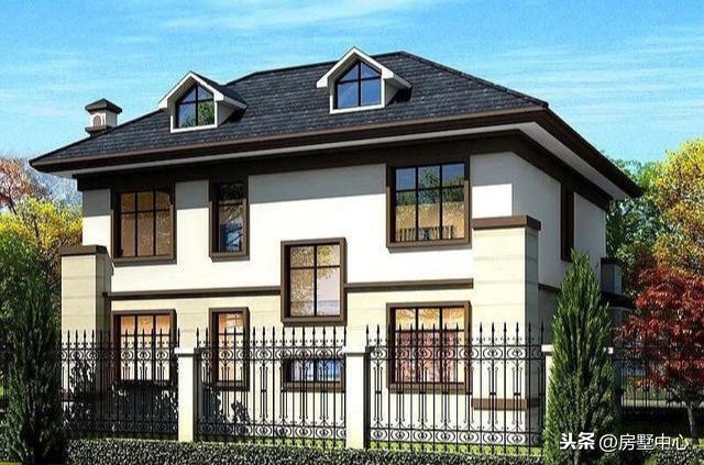 兩套占地120平的精致別墅設計圖，滿足所有地方對宅基地的限制