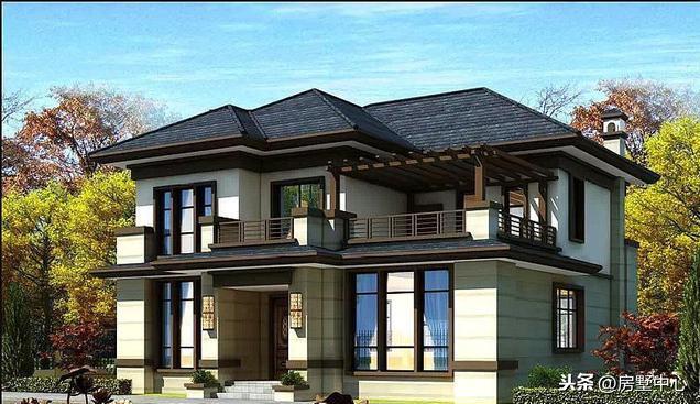 兩套占地120平的精致別墅設計圖，滿足所有地方對宅基地的限制