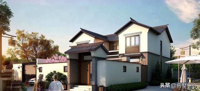 兩套占地120平的精致別墅設計圖，滿足所有地方對宅基地的限制