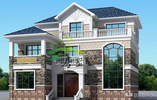 歐式別墅設(shè)計(jì)圖，浴室與衛(wèi)生間隔斷，地面干燥整潔