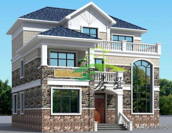 歐式別墅設(shè)計(jì)圖，浴室與衛(wèi)生間隔斷，地面干燥整潔