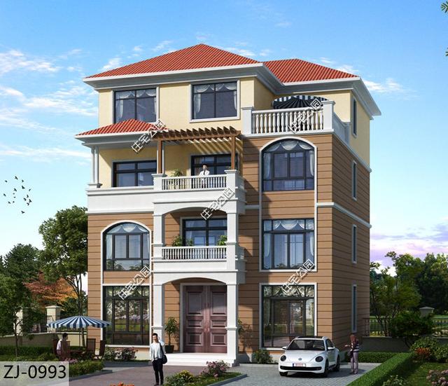 湖南老杜自建4層農(nóng)家院，既可自住還能出租，半年就賺回房錢